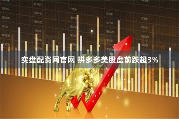 实盘配资网官网 拼多多美股盘前跌超3%