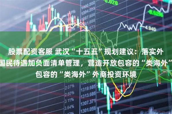 股票配资客服 武汉“十五五”规划建议：落实外商投资准入前国民待遇加负面清单管理，营造开放包容的“类海外”外商投资环境